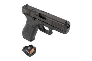 This bundle includes a GLOCK 45 Gen 5 MOS Handgun with Holosun HS507C-X2 ACSS Red Dot Sight